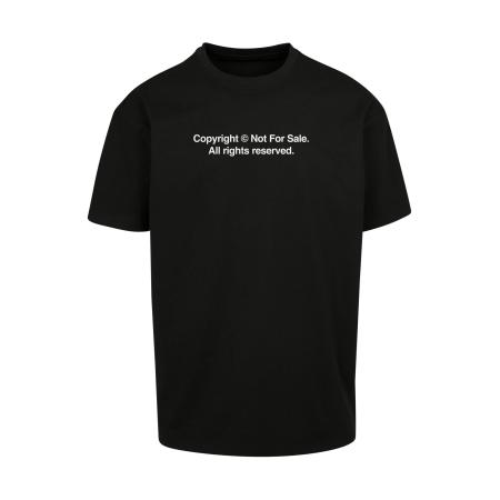 mister tee Mister Tee Shirt zwart / wit