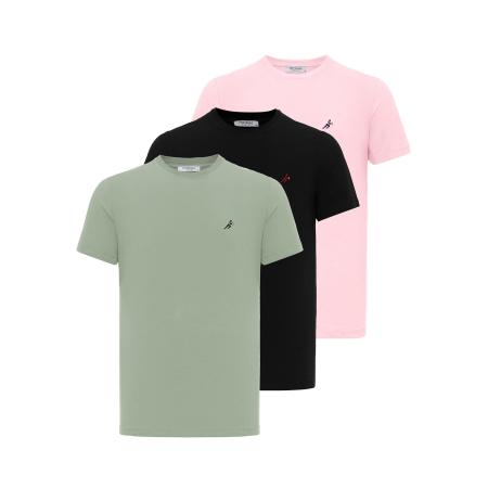 Moxx Paris Moxx Paris Shirt groen / pink / zwart