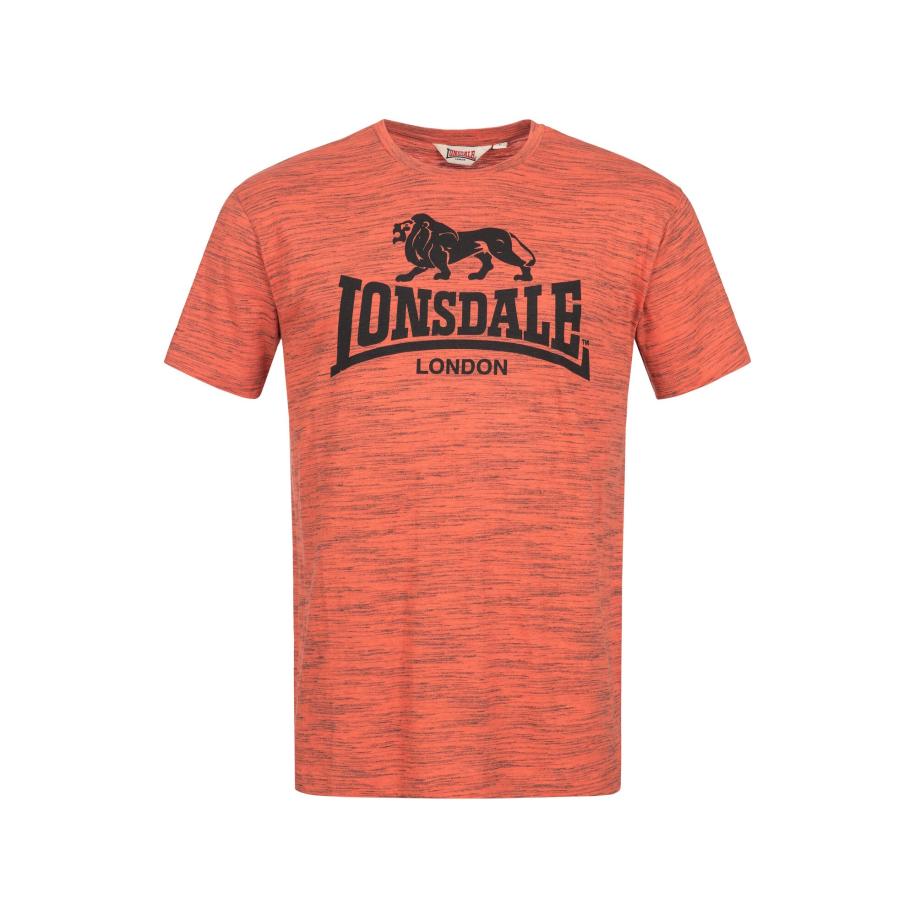 LONSDALE Shirt Gargave oranje / zwart Oranje