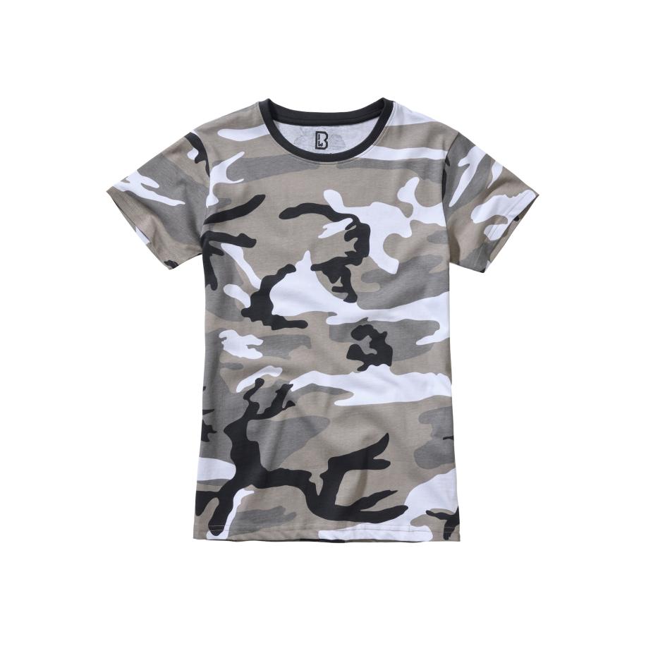 Brandit Brandit Shirt brokaat / grijs / zwart / wit -