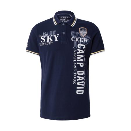 Camp David CAMP DAVID Shirt navy / lichtblauw / wit