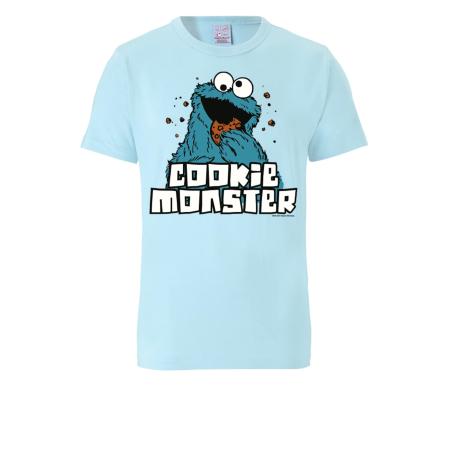 LOGOSHIRT Shirt Krümelmonster lichtblauw