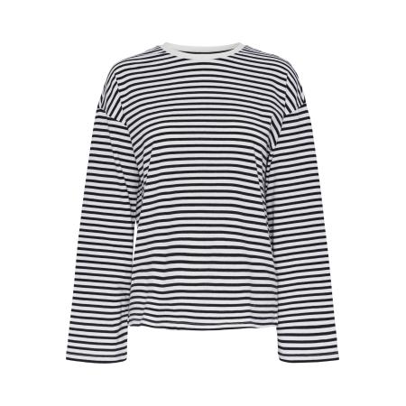 Pieces PIECES Shirt PCSadie zwart / wit