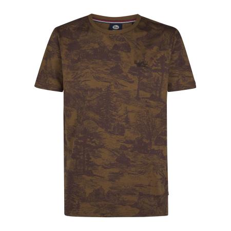 Petrol Industries Petrol Industries Shirt bruin / zwart