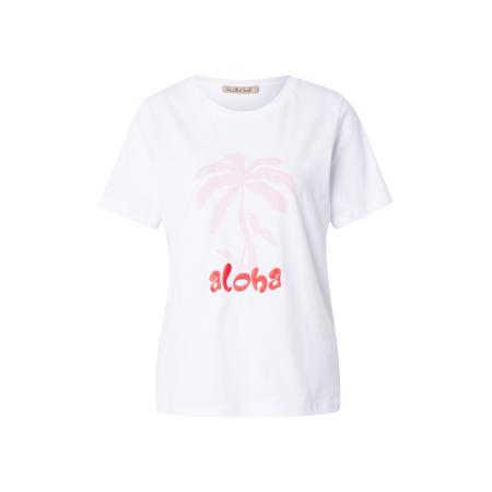 Smith & Soul Smith&Soul Shirt rosa / oranjerood / wit