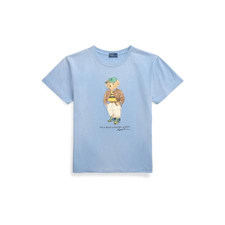 Polo Ralph Lauren Shirt lichtblauw / bruin / zwart / wit