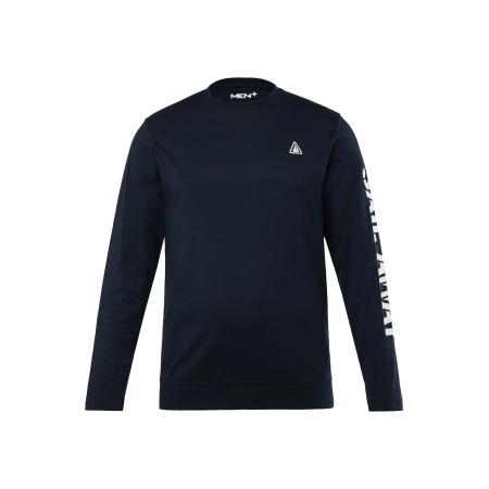 men plus Men Plus Shirt navy / wit