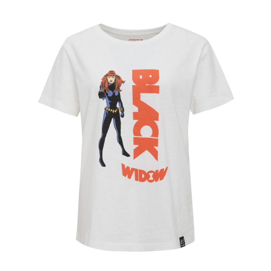Recovered Recovered Shirt Black Widow Graphic ecru -