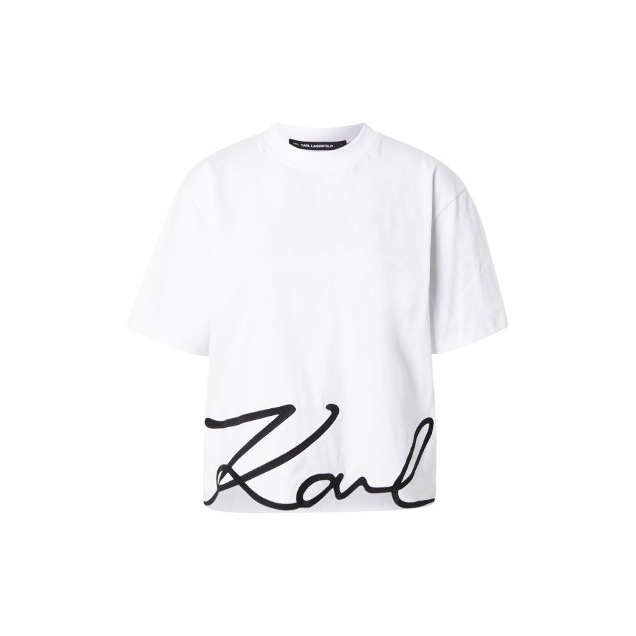 Karl Lagerfeld Karl Lagerfeld Shirt zwart / wit -