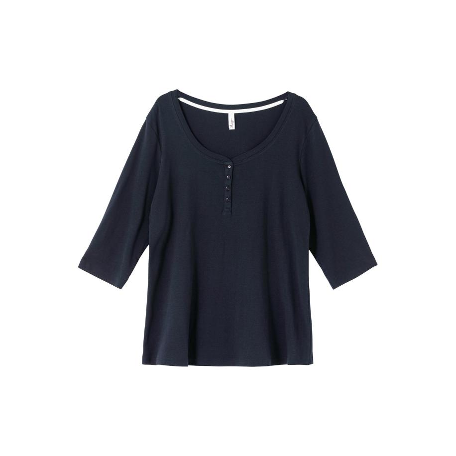 SHEEGO Shirt navy Blauw