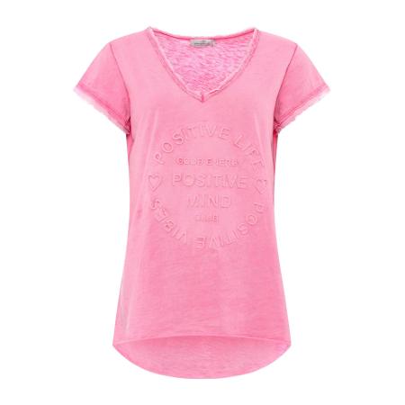 zwillingsherz Zwillingsherz Shirt Positive Mind pitaja roze