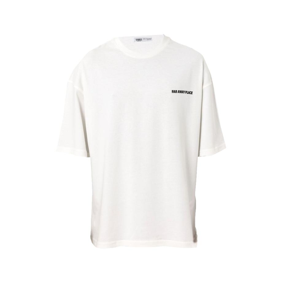 VAMOS CLO Shirt Eustoma gemengde kleuren / offwhite Wit