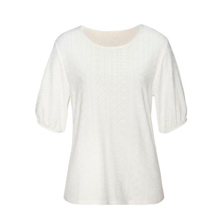 VIVANCE VIVANCE Shirt zwart / wit