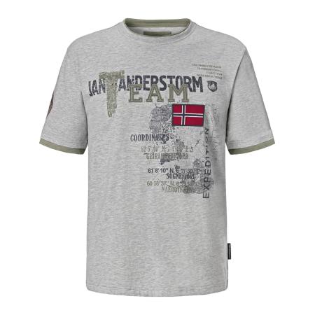 jan vanderstorm Jan Vanderstorm Shirt Sölve grijs