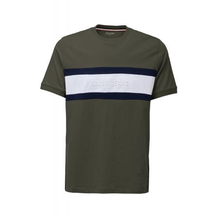 Salsa Salsa Jeans Shirt navy / donkergroen / wit