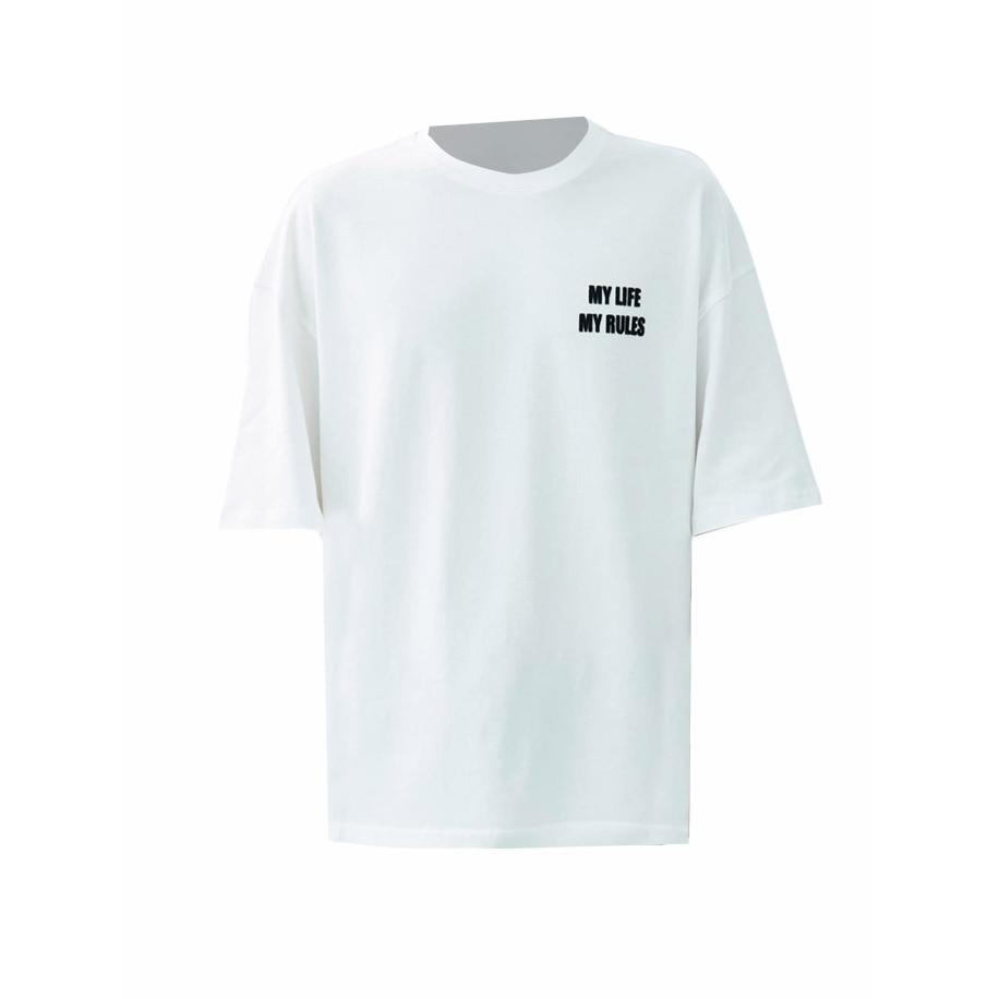 VAMOS CLO Shirt Houston ecru / zwart Wit