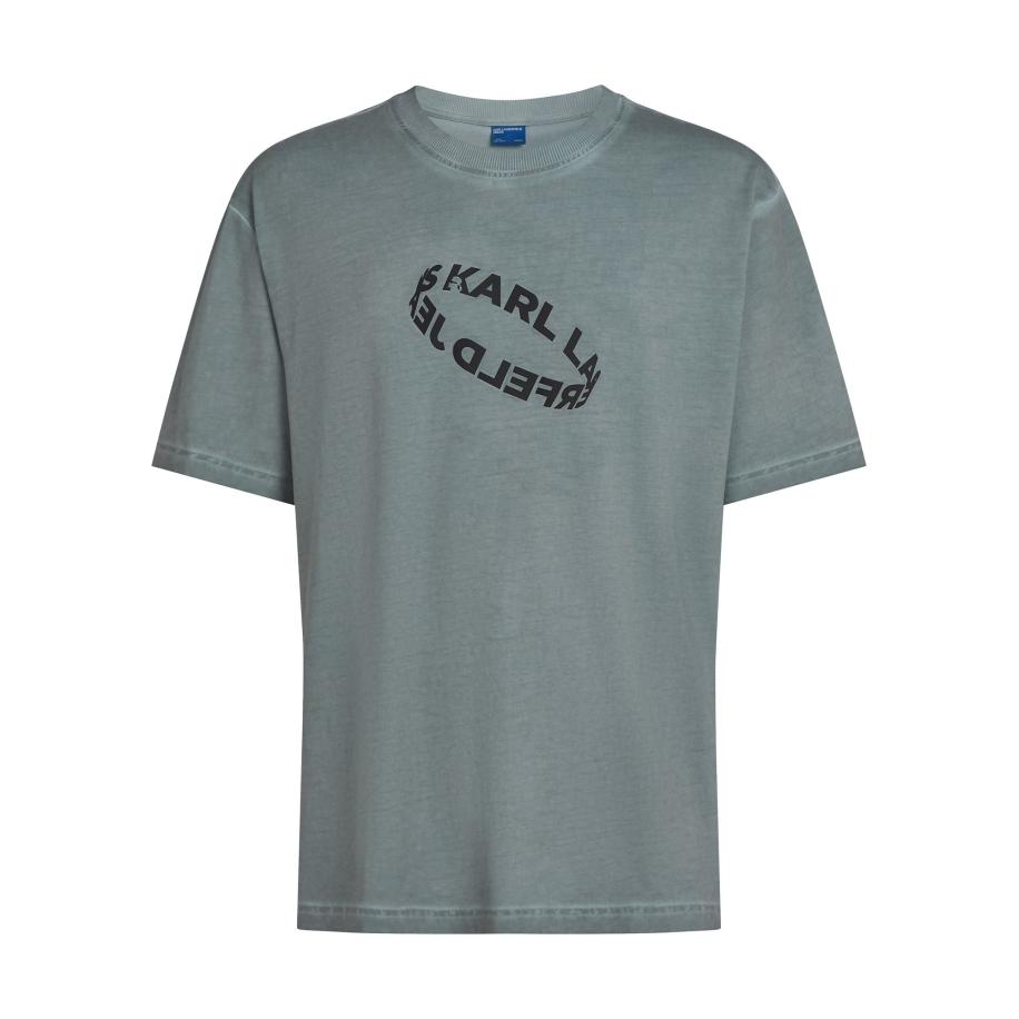 Karl Lagerfeld KARL LAGERFELD JEANS Shirt grijs / zwart -