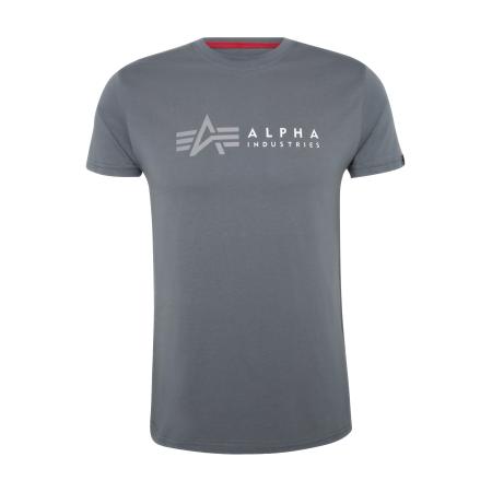 Alpha Industries ALPHA INDUSTRIES Shirt smoky blue / grijs / wit