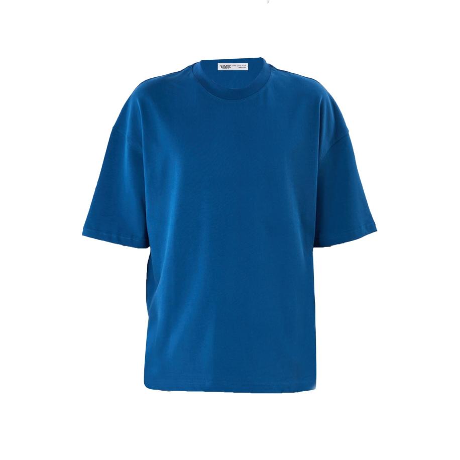 VAMOS CLO Shirt indigo / wit Blauw