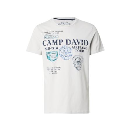 Camp David CAMP DAVID Shirt blauw / marine / lichtgrijs