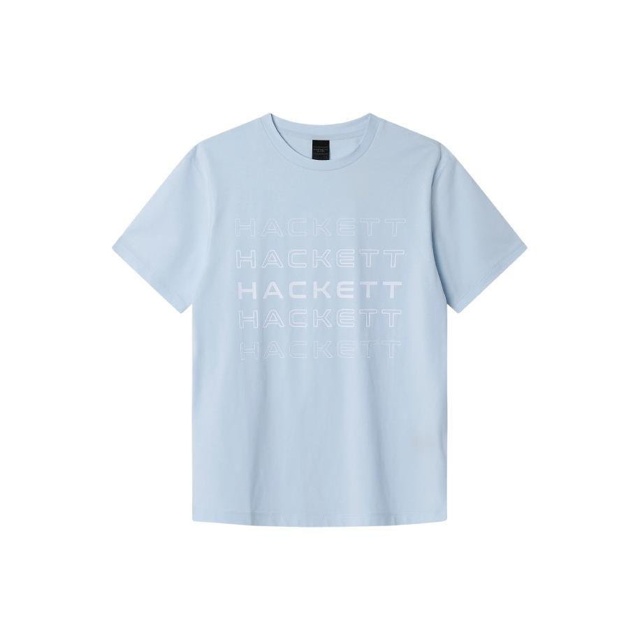 Hackett London Hackett London Shirt smoky blue / wit -