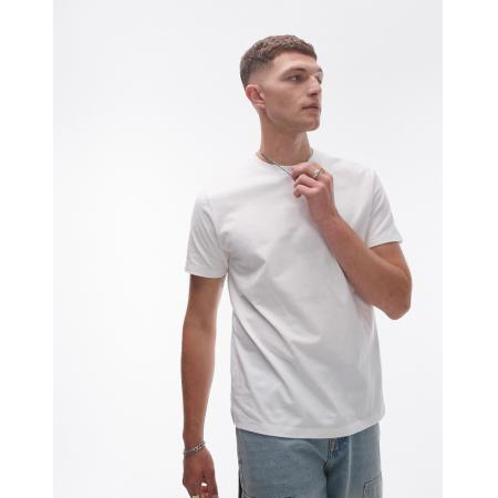 Topman - Regular-fit T-shirt in wit