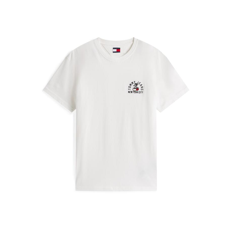 Tommy Jeans Tommy Jeans Shirt vuurrood / zwart / wit -