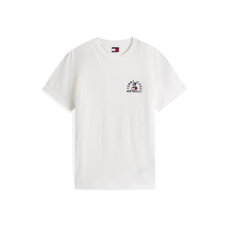 Tommy Jeans Tommy Jeans Shirt vuurrood / zwart / wit