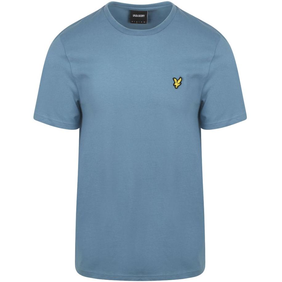 Lyle and Scott T-shirt Ocean Blauw Blauw