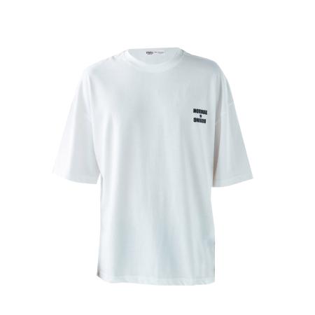 VAMOS CLO Shirt Mission ecru / blauw / zwart