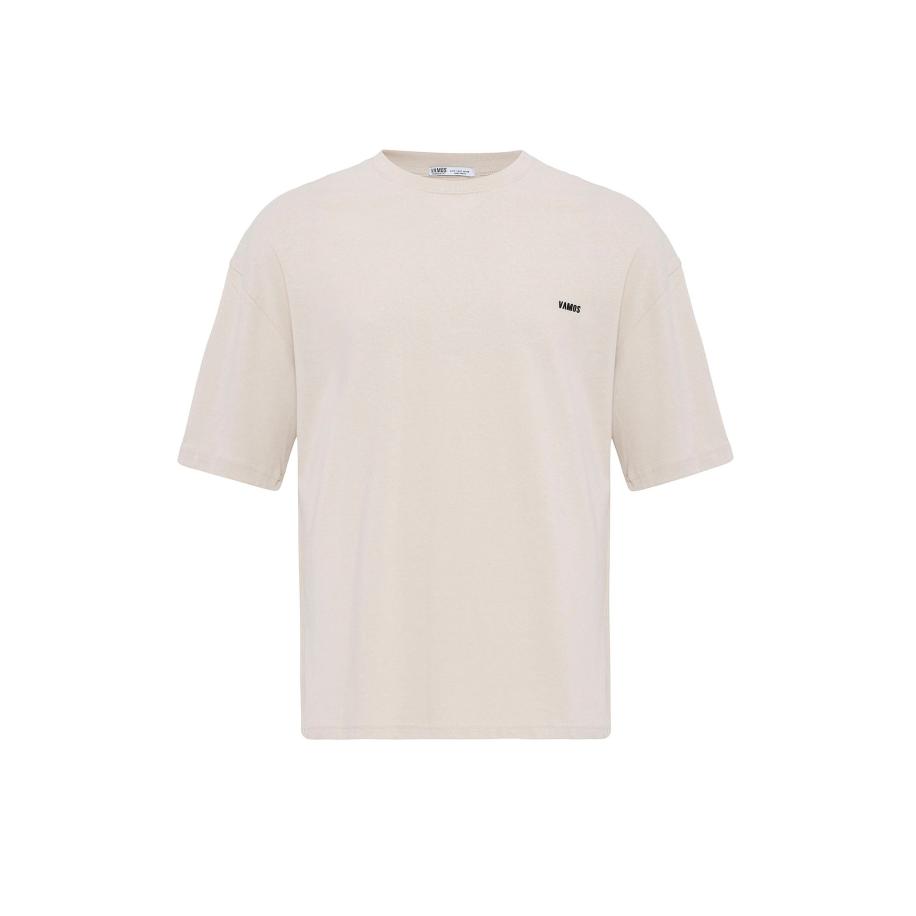 VAMOS CLO Shirt stone grey Grijs