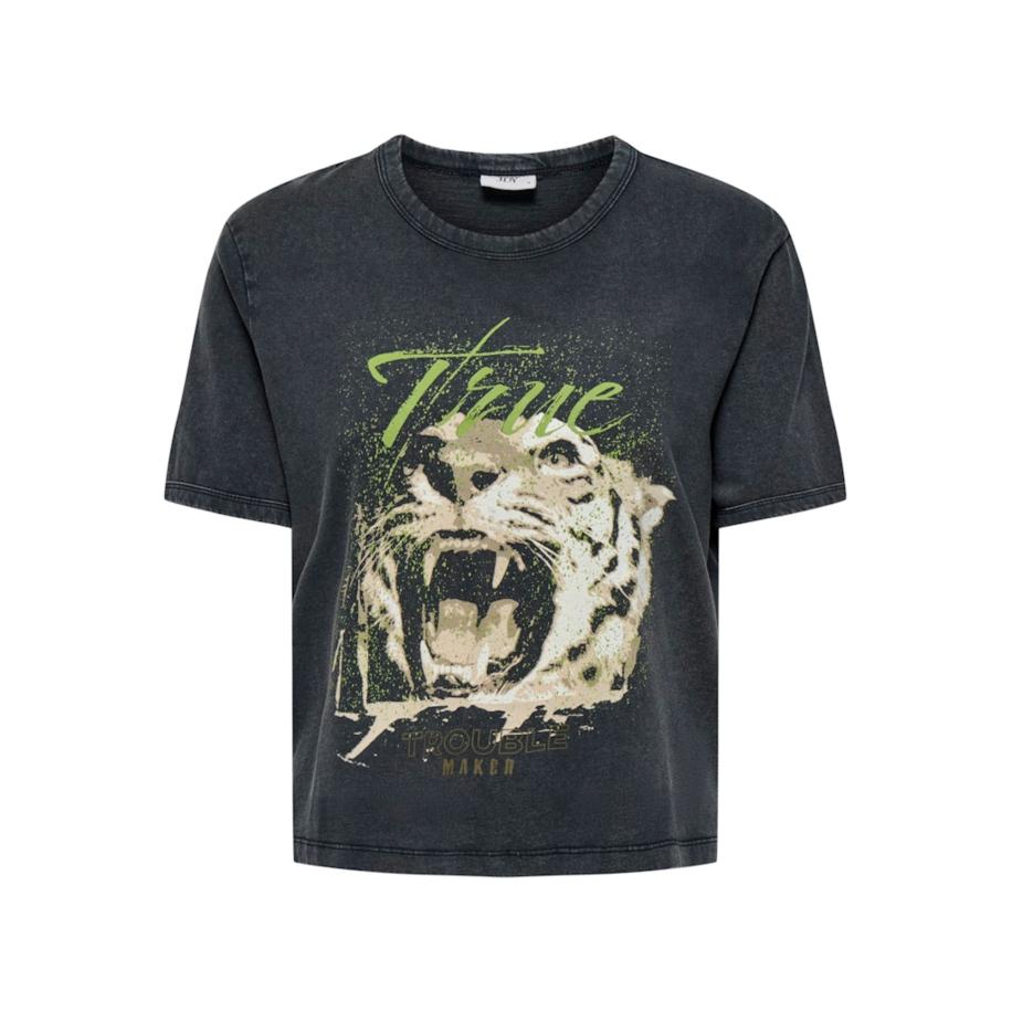 JDY JDY Shirt beige / lichtgroen / zwart -