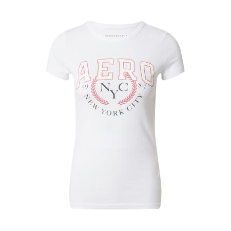 Aeropostale AÉROPOSTALE Shirt rood / zwart / wit