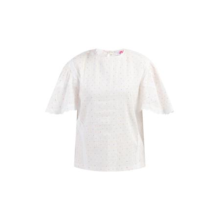 MYMO MYMO Blouse geel / pink / wit
