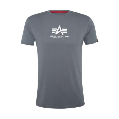 Alpha Industries ALPHA INDUSTRIES Shirt duifblauw / wit