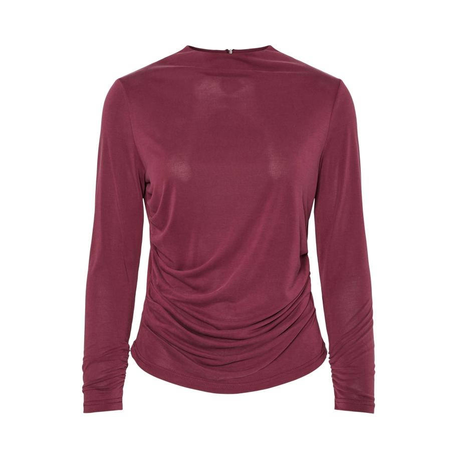 YAS YAS Shirt YASLYSA wijnrood -