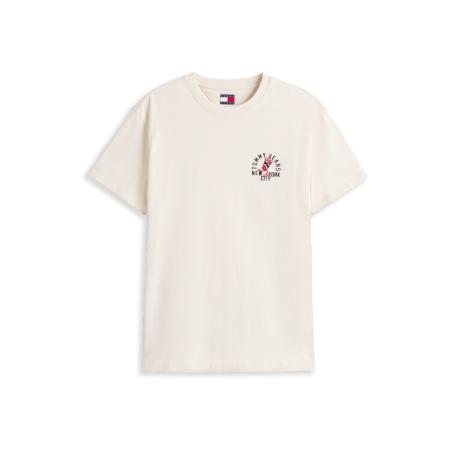 Tommy Jeans Tommy Jeans Shirt crème / robijnrood / zwart