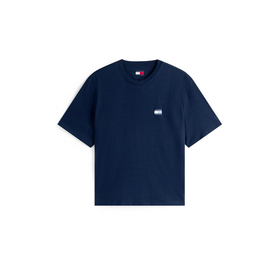 Tommy Jeans Tommy Jeans Shirt navy / lichtblauw / wolwit -