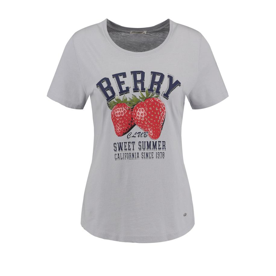 Key Largo Key Largo Shirt Berry marine / lichtgrijs / groen / rood -