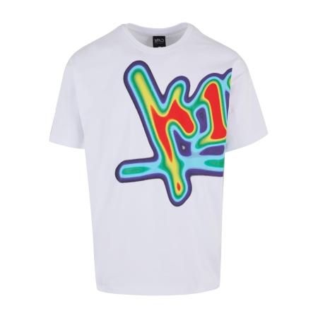 K1X K1X Shirt geel / donkerlila / rood / wit