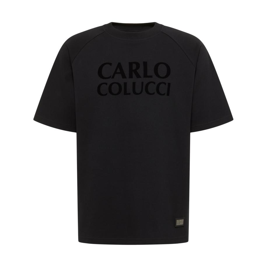 carlo colucci Carlo Colucci Shirt Ermolli zwart -