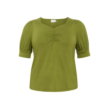 KAFFE CURVE Shirt Sissy olijfgroen