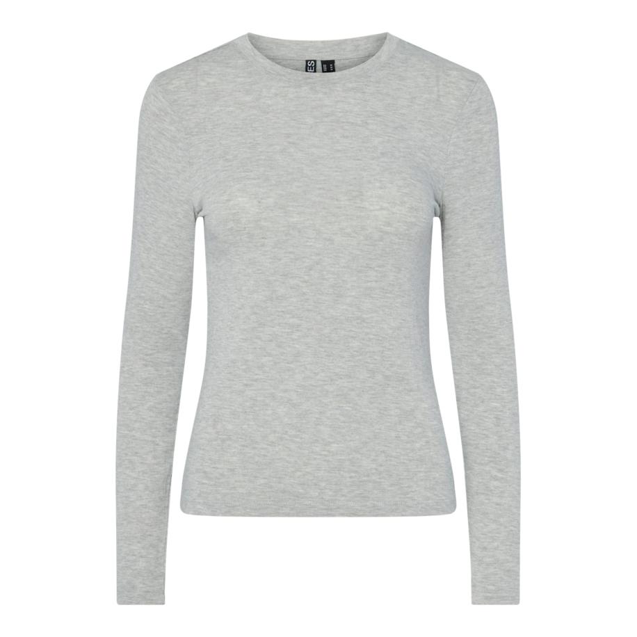 Pieces PIECES Shirt PCMaria grijs gemêleerd -