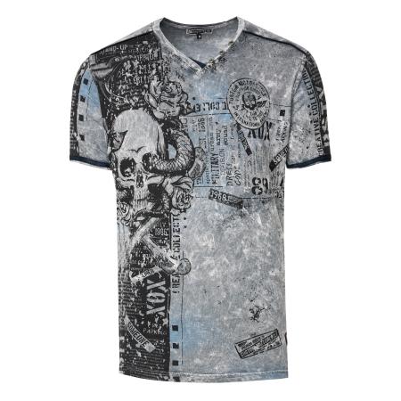 Rusty Neal Rusty Neal Shirt donkergrijs