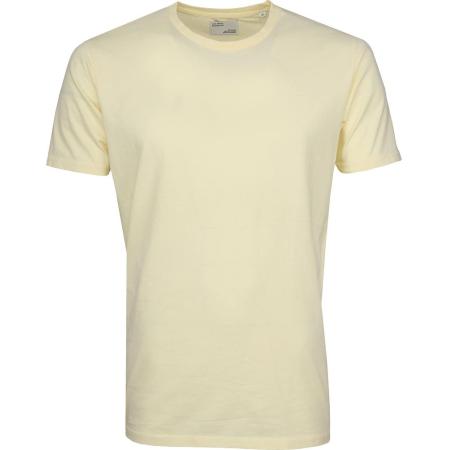 Colorful Standard T-shirt Soft Yellow