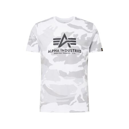 Alpha Industries ALPHA INDUSTRIES Shirt stone grey / lichtgrijs / zwart / wit