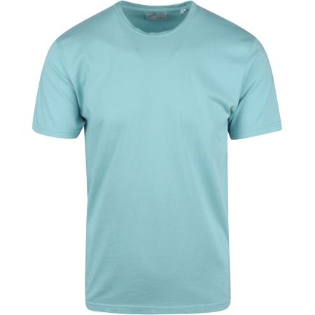 Colorful Standard Organisch T-shirt Blauw