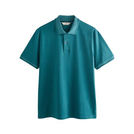 Next Next Shirt petrol / pastelgroen