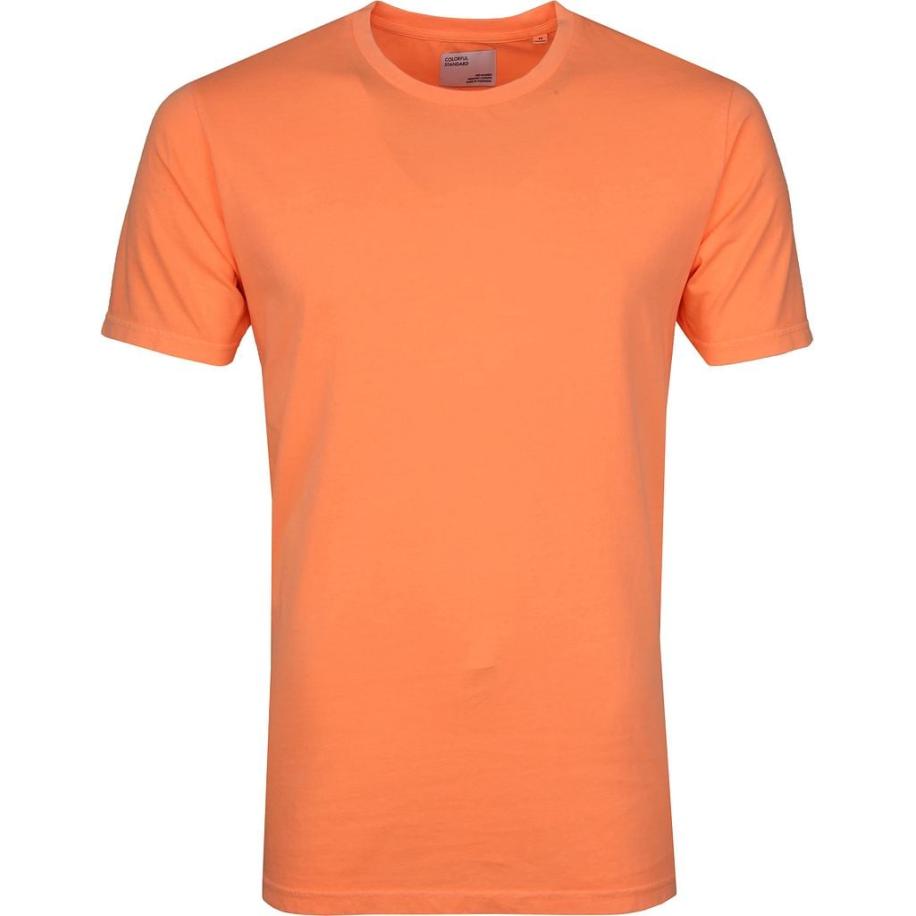 Colorful Standard T-shirt Neon Oranje Oranje