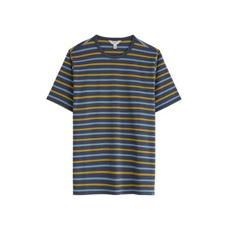 Seasalt Cornwall Seasalt Cornwall Shirt Seven Seas Sailor marine / lichtblauw / bruin